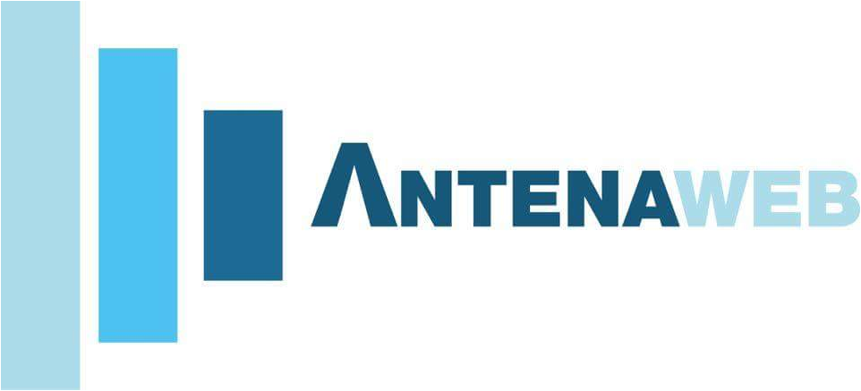 Logo Antena Web - grupo de comunicação